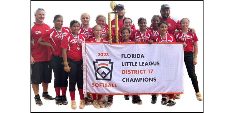 Port Saint Lucie Little League Softball All Stars Champions